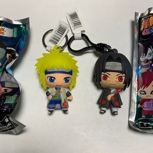 Naruto Figural Keyrings Itachi and Minato